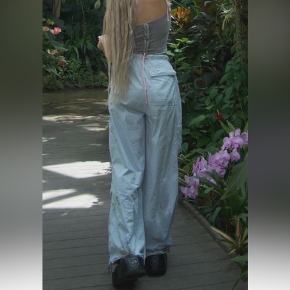 Jaded London Baggy Parachute Cargo Pants